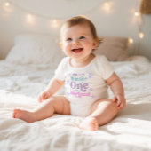 Winter Onederland Snowflakes Girl Snow Birthday ベビーボディスーツ