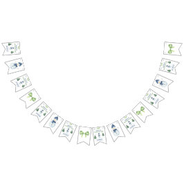 Winter Onederland Snowman 1st Birthday  バンティングフラッグ