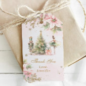 Winter Onederland the Nutcracker Birthday Thank yo ギフトタグ