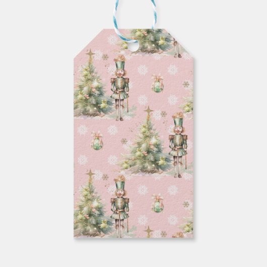 Winter Onederland the Nutcracker Birthday Thank yo ギフトタグ (裏面)