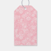 Winter Onederland Woodland Animals 1st Birthday ギフトタグ (裏面)