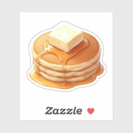 Winter Pancake Cozy Breakfast Aesthetic Sticker   シール