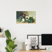 Winter Pansies, 1884 ポスター (ホームオフィス)