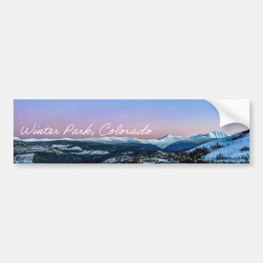 Winter Park Bumper Sticker バンパーステッカー (正面)