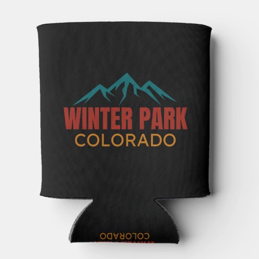 Winter Park Colorado 缶クーラー (裏面)