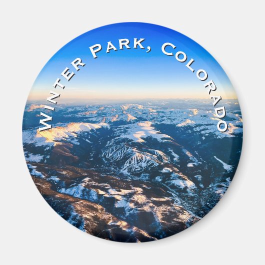 Winter Park, Colorado Magnet マグネット (正面)