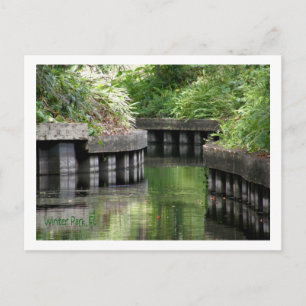 Winter Park, FL Canal ポストカード
