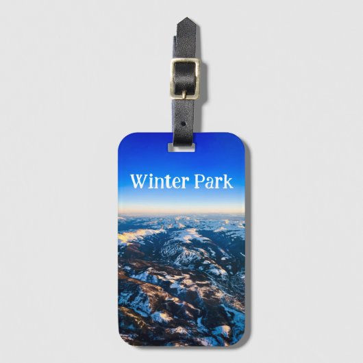 Winter Park Luggage Tag ラゲッジタグ (正面縦)