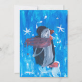 Winter Penguin  シーズンカード (正面)