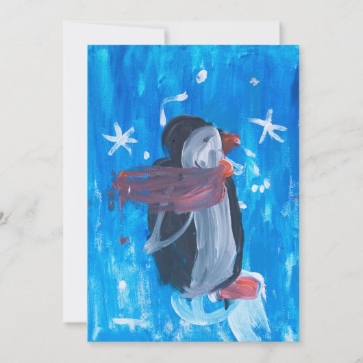 Winter Penguin シーズンカード (正面)