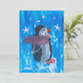 Winter Penguin シーズンカード (スタンド正面)