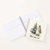 Winter Penguin “Best Mom Ever” Design ノートブック (内部)