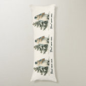 Winter Penguin “Best Mom Ever” Design ボディピロー (正面縦)