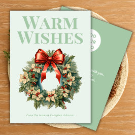 Winter Pine Team Holiday Card シーズンカード