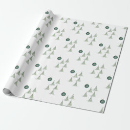 Winter Pines Gift Wrap ラッピングペーパー