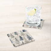 Winter Pines & Holiday Sentiments ペーパーコースター (インサイチュ)