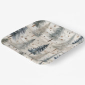 Winter Pines & Holiday Sentiments ペーパープレート (傾斜あり)