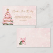 Winter Pink Baby Its Cold Outside Books For Baby エンクロージャーカード (正面/裏面)