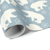 Winter Polarシームレスなパターン+アイディア ラッピングペーパー (ロールコーナー)