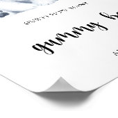 Winter Polar Bear – グミベアの数を推測 ポスター (角)