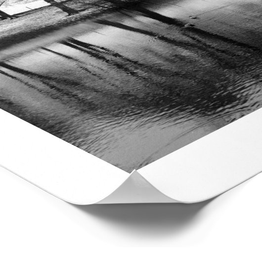 Winter Reflections (Cheshire, England) Poster ポスター (角)