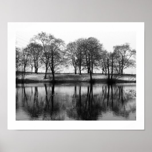 Winter Reflections (Cheshire, England) Poster ポスター (正面)