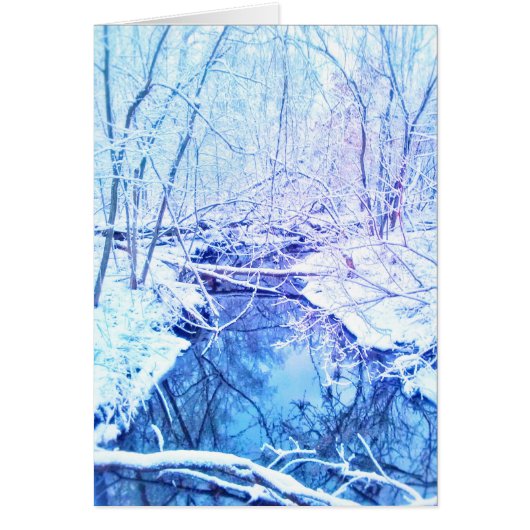 Winter River4カード (正面)