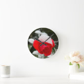 Winter Rose Wall Clock  ラウンド壁時計 (ホーム)