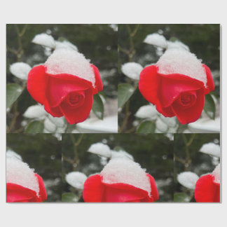 Winter Rose Wrapping Paper ラッピングペーパー