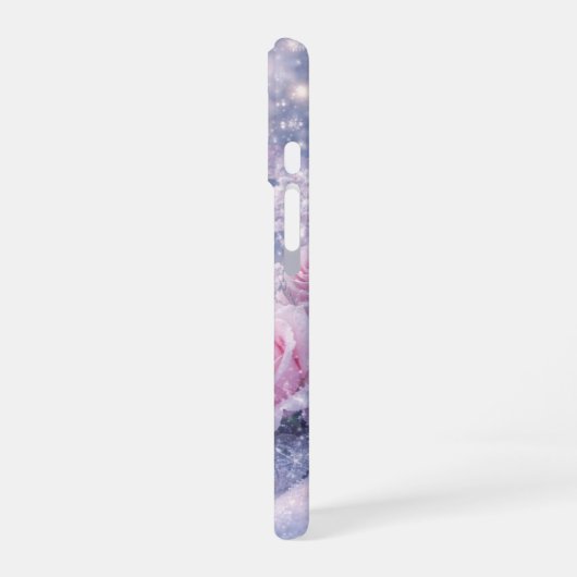 Winter Roses iPhone 16ケース (左側面)