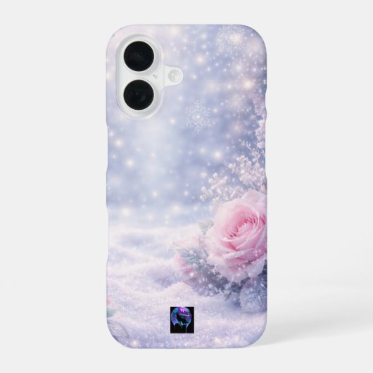 Winter Roses iPhone 16ケース (裏面)