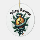 Winter’s Enchanted - Mystical Holiday Ornament セラミックオーナメント (左)