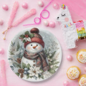 Winter’s Gentle Joy ペーパープレート (パーティー)