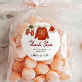 Winter Santa  ラウンドシール