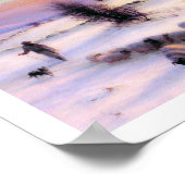 Winter Scene Painting by Joseph Farquharson ポスター (角)