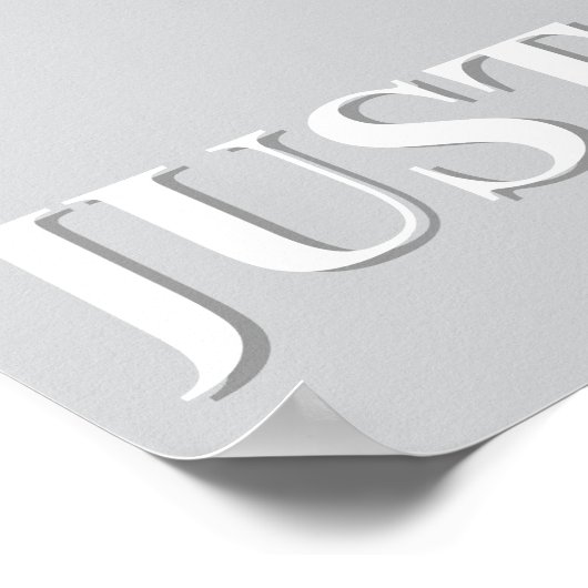 winter scene Poster ポスター (角)