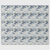  Winter Scene Trees Mountains Snow  ラッピングペーパー (フラット)