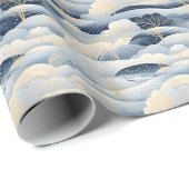  Winter Scene Trees Mountains Snow  ラッピングペーパー (ロールコーナー)