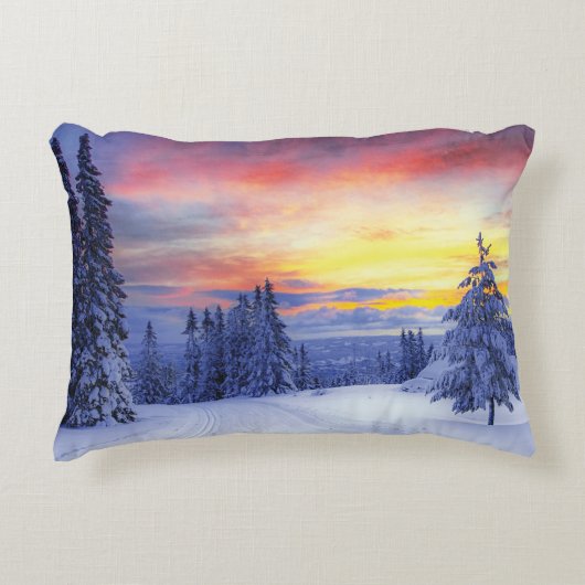 Winter scenery  アクセントクッション (正面)