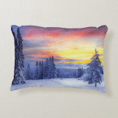 Winter scenery  アクセントクッション (裏面)