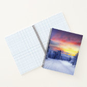 Winter scenery  ノートブック (内部)