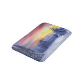 Winter scenery  バスマット (アングル)