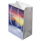 Winter scenery   ミディアムペーパーバッグ (裏面アングル)