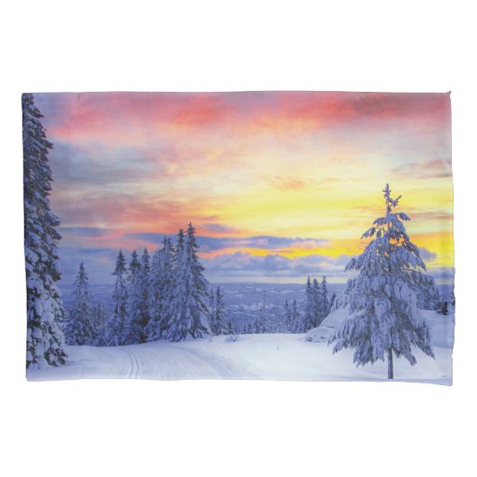 Winter scenery   枕カバー (正面)