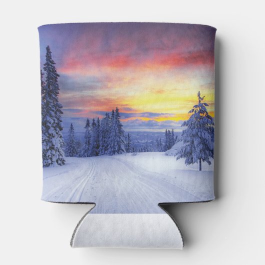 Winter scenery  缶クーラー (裏面)