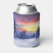 Winter scenery  缶クーラー (缶裏面)