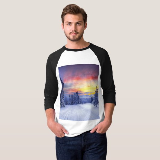 Winter scenery tシャツ (正面フル)