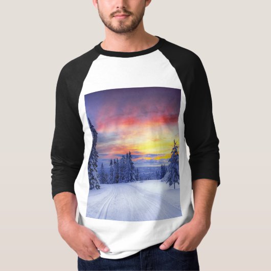 Winter scenery tシャツ (正面)