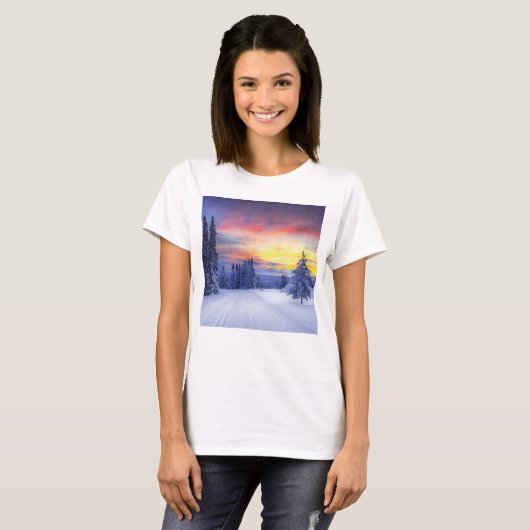Winter scenery tシャツ (正面フル)