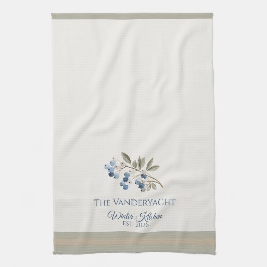 Winter Seasonal キッチンタオル (縦)